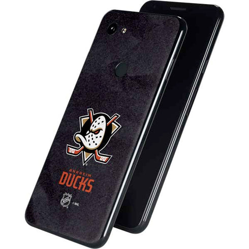 NHL Anaheim Ducks Distressed Google Pixel 3a XL Skin